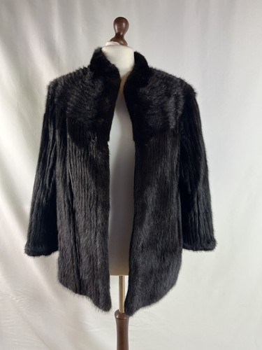 Saga mink nerzmantel - mink, 44