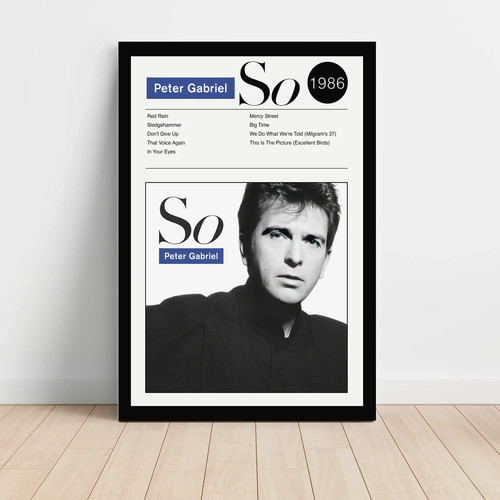 Peter gabriel fine - so, art
