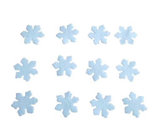 Teilig schneeflocken weiß - schneeflocken,