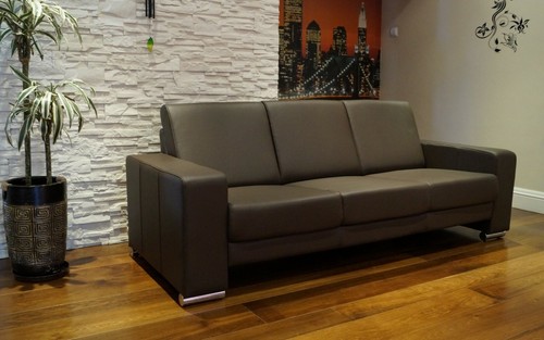 100 echtleder sofa 205cm - echtleder, er