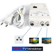 Kabelfernsehen DVB-C Zweigeräteverstärker Verstärker HDTV 4K Unitymedia Kabel BW
