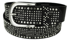 Herren Damen Nieten Jeans