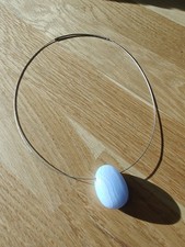 Calcedon Heilstein Kette