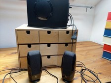 computer lautsprecher mit subwoofer von LogiTech, voll funktionsfähig