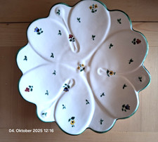 Gmundner Keramik Streublume Servierplatte ca. 32 cm