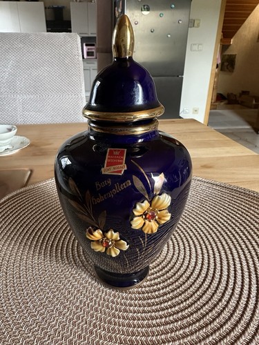 Echt kobalt deckelvase vase - deckelvase,,
