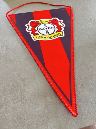 Wimpel von bayer leverkusen - bayer,,