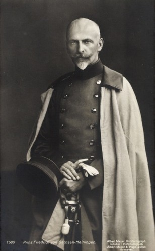 Prinz friedrich von sachsen - ak,