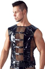 Herren Lack Shirt M L XL 2XL