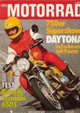 M7407 + Test BENELLI Tornado 650 S + Ancillotti Scarab 125 + DAS MOTORRAD 7/1974