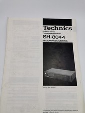 Bedienungsanleitung technics - bedienungsanleitung,