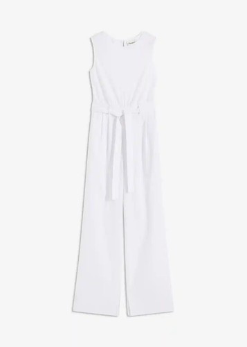 Jumpsuit 46 weiß - 46,