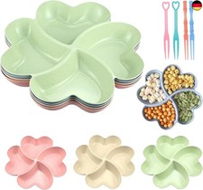 Yhjxly 4 Stück Snackteller