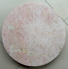 Runde Carrara Marmor