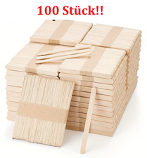 100x Eisstiele Holz