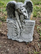 Steinfigur Grabschmuck Engel