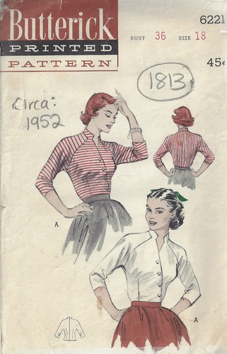 1952 vintage nähen - 1952, b36