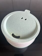 Koziol Tasse Becher isolierend türkis hell Kaffee Tee to go guter fester Deckel