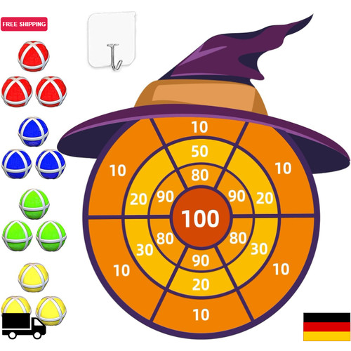 Halloween dartscheibe spiel - dartscheibe,