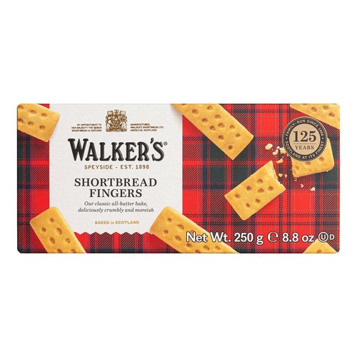 Walkers shortbread fingers - walkers,