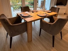 4  Esszimmerstühle  der Marke Kare Design