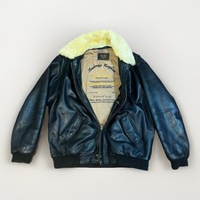 Lederjacke PALL MALL American Classic Gr.XXXL Echtleder LJ-3528 Herren Schwarz