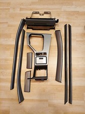 BMW E39 Interieurleisten Grau Dekorleisten TOP hochglanz 