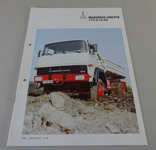 Prospekt magirus deutz lkw 170 - magirus-deutz,