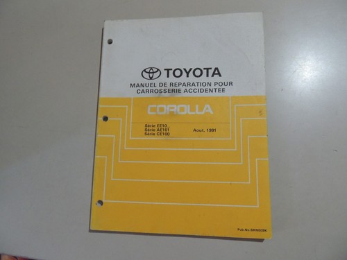 Toyota corolla e10 1991 - corolla, 08.1991