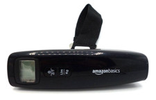 Amazon Basics digitale Kofferwaage Gepäckwaage mit heller LCD-Anzeige für Gepäck