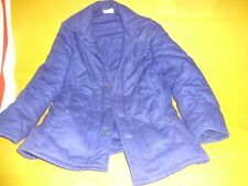 DDR Wattejacke Arbeitsjacke Blau Gr. 48 Made in Vietnam top