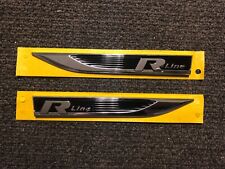 VW Golf 6 7 R Line Emblem Logo