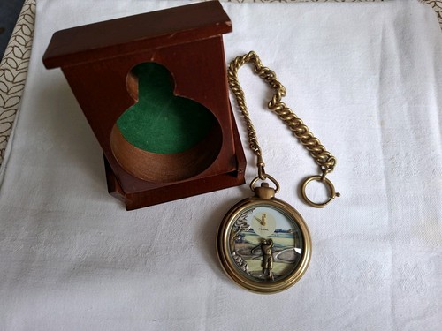Taschenuhr mit kette - taschenuhr, kette,