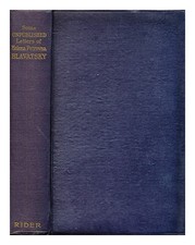 Blavatsky,H. P. (Helena