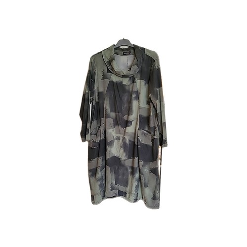 Tunikakleid grün camoflage - grün,