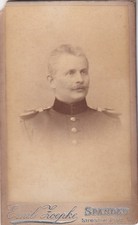 CDV - Soldat - Spandau um 1900