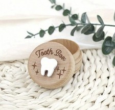 Holz Zahnfee Box Erinnerung