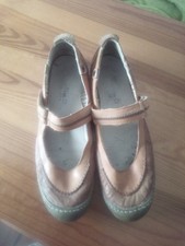ballerinas ,tamaris orange, echtleder gr.circa 40/41