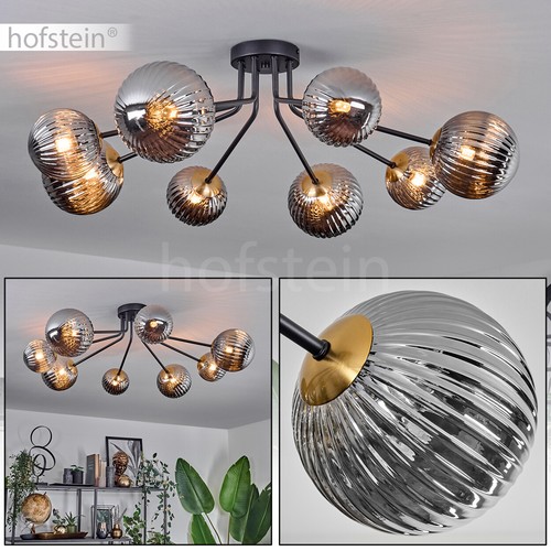 Rauchglas flur leuchte decken - rauchglas,