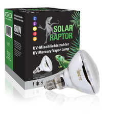 Solar Raptor UV Mischlichtstrahler mit Optimalen UV & Wärme 160w