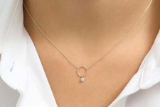 Diamond necklace chain