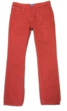 Adidas Jeans W32 L32 rot Straight Fit Knopfleiste sehr guter Zustand