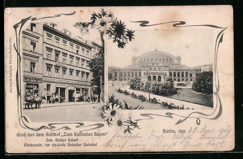 Berlin gasthof zum - ak,