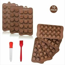 10er Set Silikon Backformen