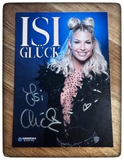 Neu autogrammkarte von isi - neu,