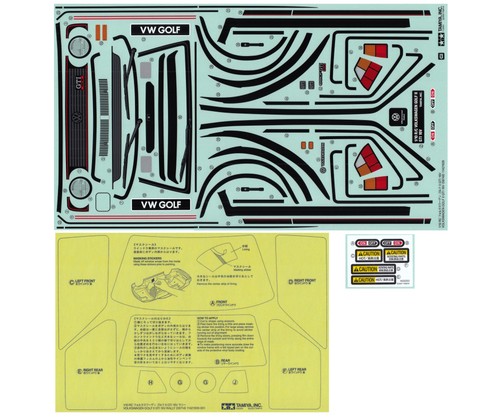 Tamiya 319490164 aufkleber - 319490164,