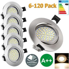 6x LED Einbau Strahler