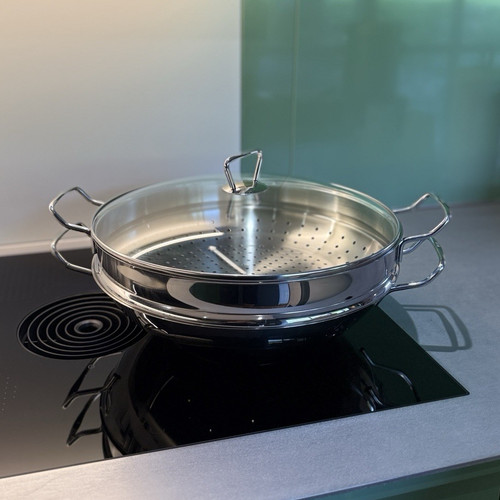 Fissler edelstahl wok mit - fissler,