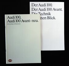 AUDI 100, Typ 44 Turbo, Avant Turbo, Avant Turbo Quattro Prospekt, 1.1988