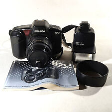YASHICA 270 Auto Focus SLR Kamera + Objektiv + Bed.Anleitung + Blitz